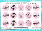 Paris Chic - 1" BOTTLE CAP IMAGES - INSTANT DOWNLOAD