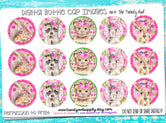 Spring Inspired Woodland Animals - 1" BOTTLE CAP IMAGES - INSTANT DOWNLOAD