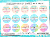 Easter Inspired Unicorn Animal Eggs - 1" Bottle Cap Images - INSTANT DOWNLOAD